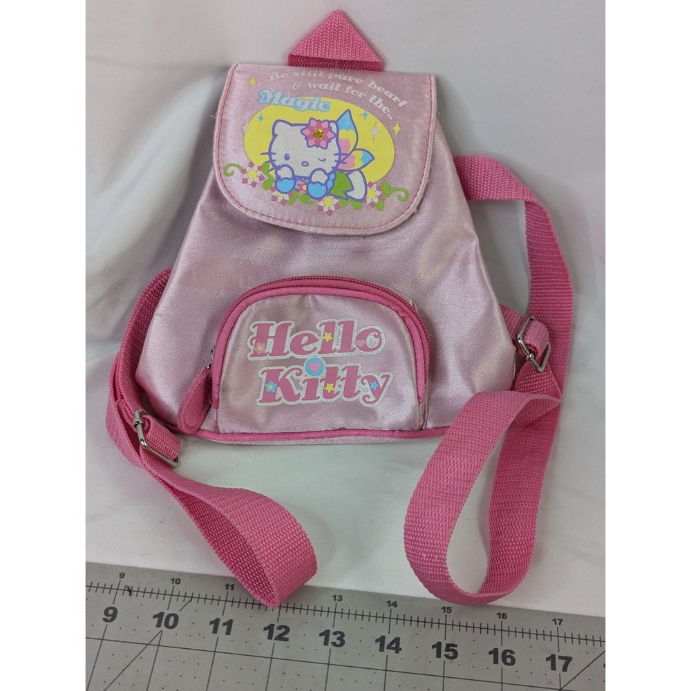 Sanrio‎ Hello Kitty Mini Backpack Purse 7 Inch 2007
